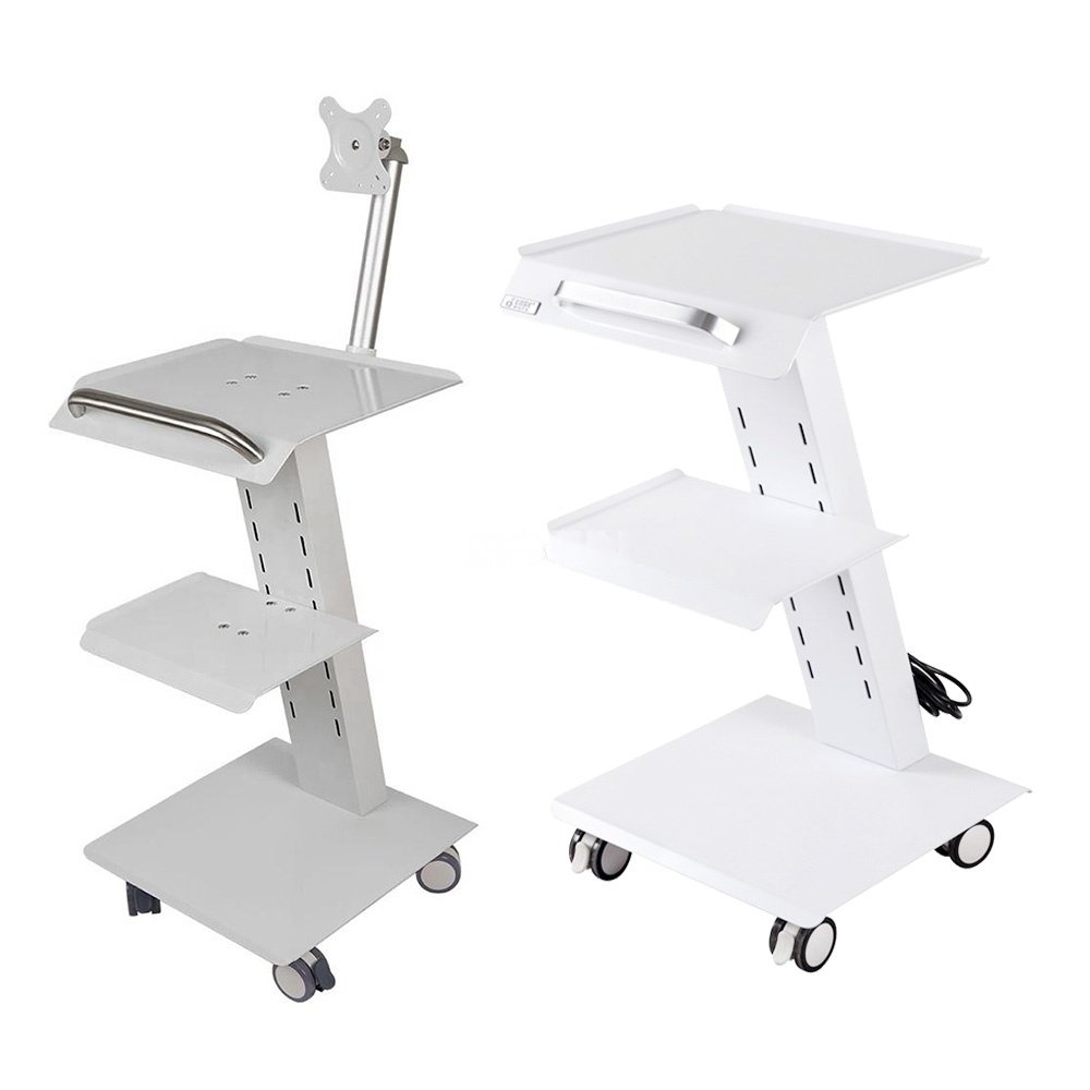 Mobile 3-Layer Utility Cart for Beauty & Medical Use