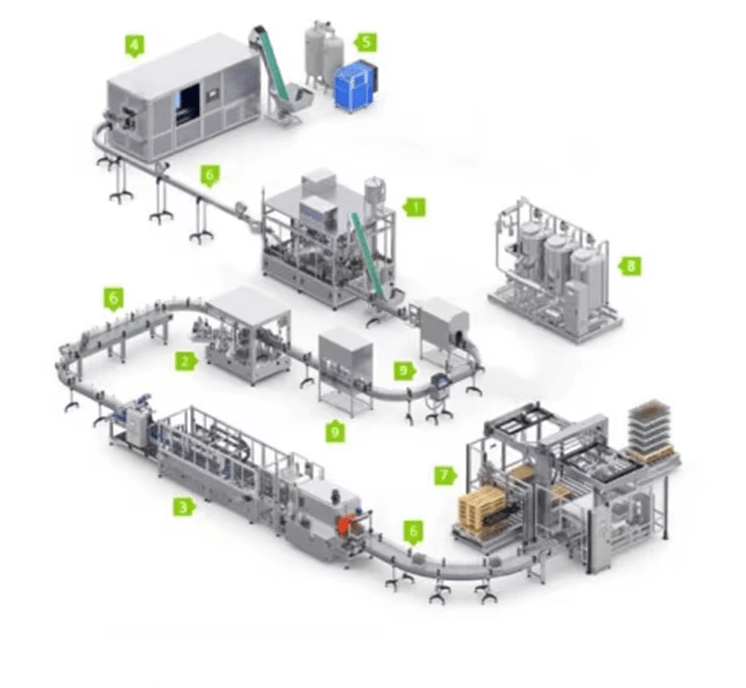 3-in-1 Small Juice Hot Filling Production Line