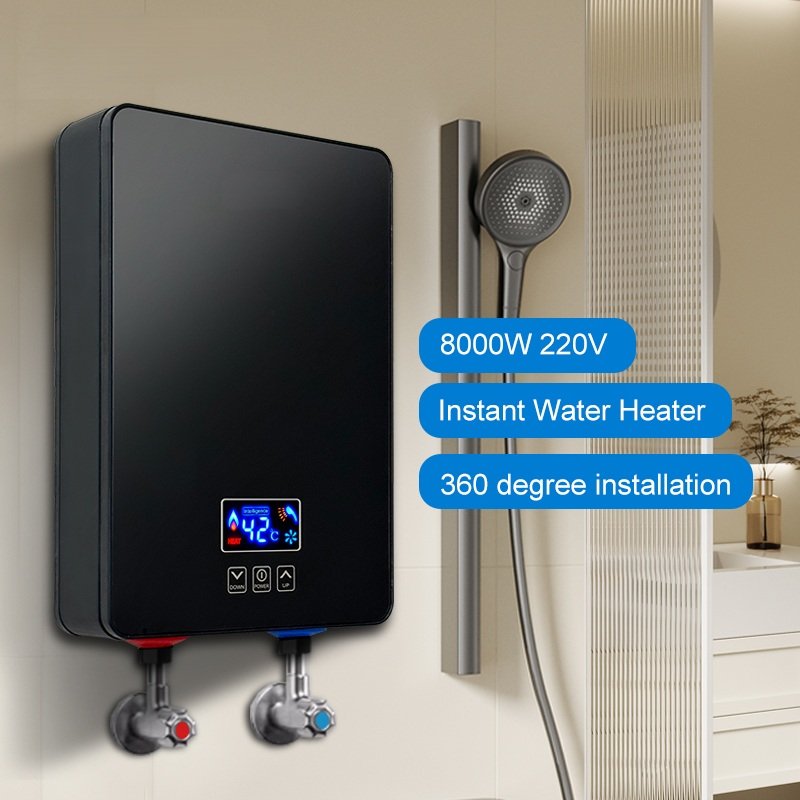 8000W Instant Electric Geyser – High Power Tankless Water Heater
