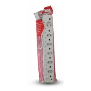 12-Way Multiplug Adapter – High Capacity Power Strip with Overload Protection