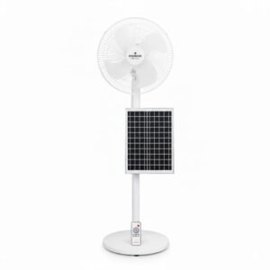 Digimark Solar Rechargeable Stand Fan – 9-Speed with Remote