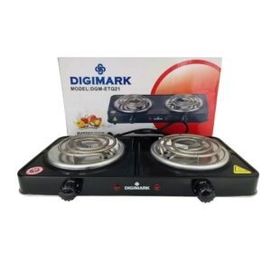 Digimark 2-Plate Electric Stove – Portable Double Spiral Hotplate
