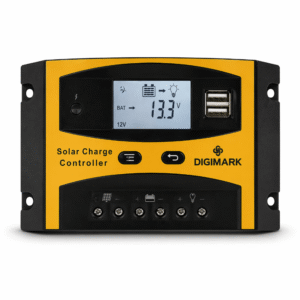 Digimark 20A Solar Charge Controller – PWM Solar Controller with USB Output (DGMSCL20A)