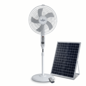 Digimark DGM-168SL 16″ AC/DC Rechargeable Stand Fan with Solar Panel