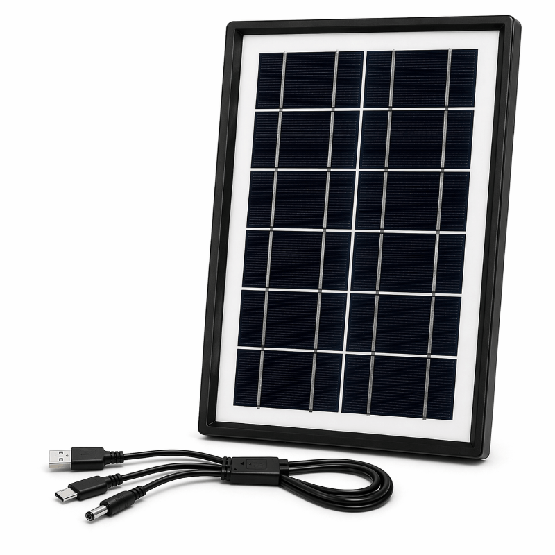 Digimark DGMES0639 6W Solar Panel – Portable 6V Charging Panel