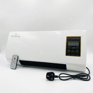 Digimark DGMF0968 2000W Wall Mounted Fan Heater | Electric Heater with Thermostat & Safety Features