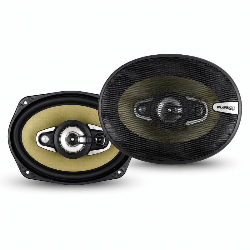 Fussion 6×9 Inch Car Speakers 650W – 4-Way Coaxial Car Audio Set (MG4400)