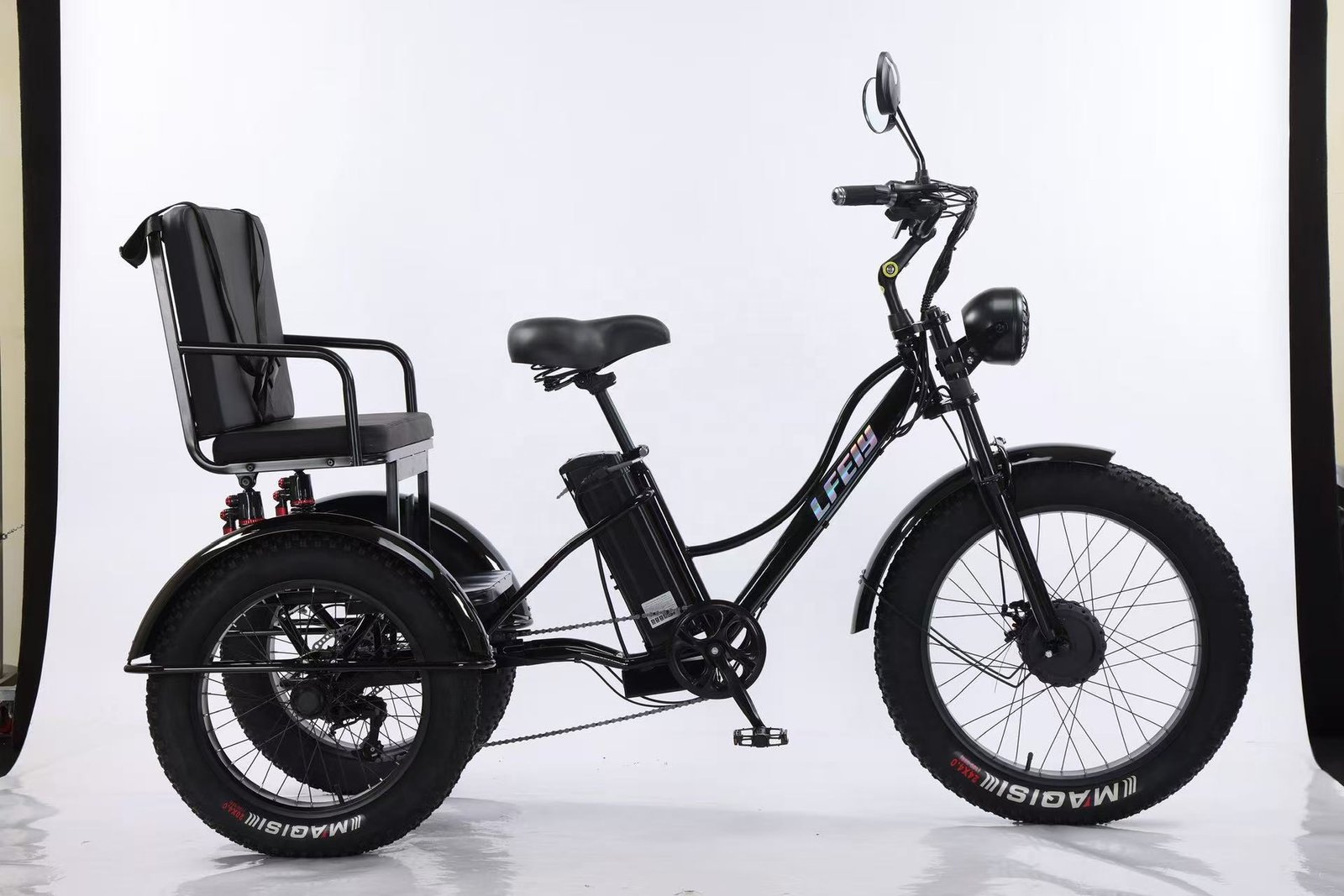 3 Wheel Electric Tricycle for Passenger & Cargo Transport