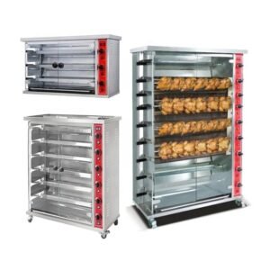 Commercial Rotary Chicken Rotisserie Oven