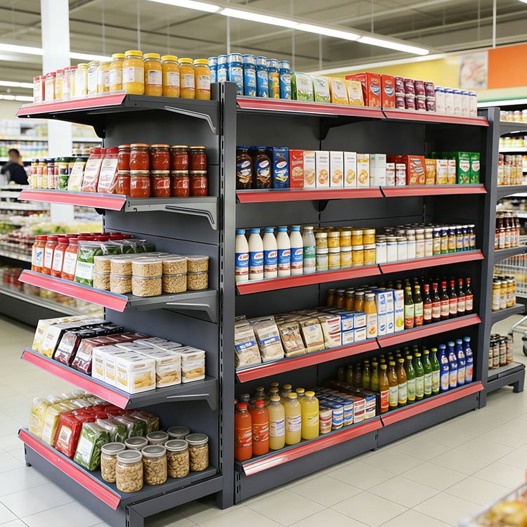 Heavy Duty Steel Retail Display Shelving System