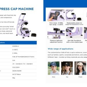 Heat Press Cap Machine EX2310-2