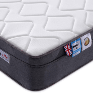 Luxury Pocket Spring Mattress with Multi-Layer Comfort Foam