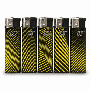 SJ High Quality Lighters – Pack of 20 Disposable Gas Lighters (E015A)