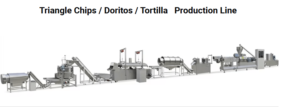 Automatic Corn Chips Production Line