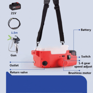 Lithium Battery Spray Paint Machine (Model T-295B)