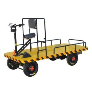 Electric Drive-On Platform Truck with Lift