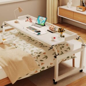 Bedroom Living Table Bed Sofa Overbed Adjustable Lazy Desk Laptop