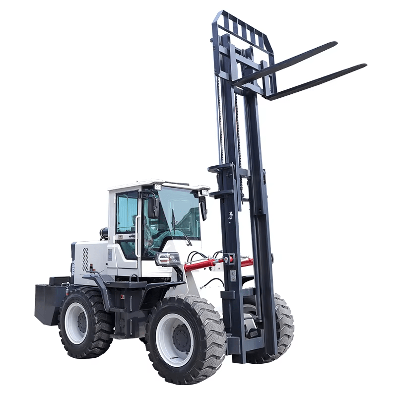 4WD All-Terrain Forklift (3.5-6T) with Customizable Lifting Height