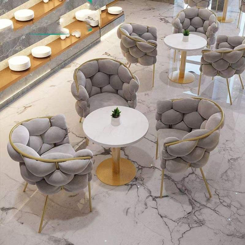 Luxury Modern Metal Salon Living Home Chair Sofa
