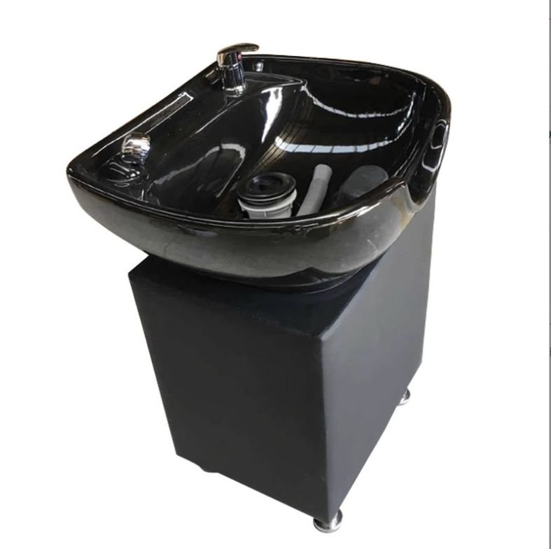Salon Bed Vertical Ceramic Basin Hair Washing Accessories Head Spa
