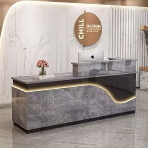 Custom Modern Wood Metal Salon Hotel Bar Color Minimalist Small – 120cm
