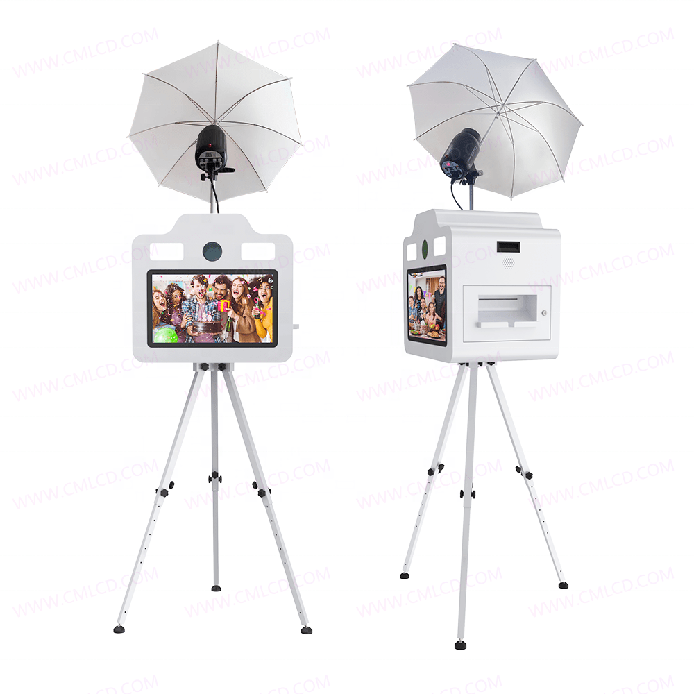 Modern Photo Machine Booth 21.5 Inch Touch