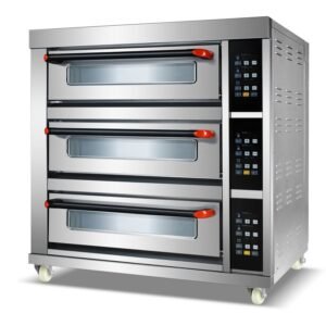 Commercial 3-Deck Electric Baking Oven (12-Tray)