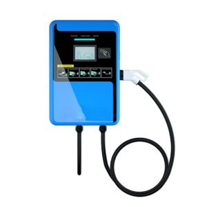Commercial Wall-Mounted DC Fast EV Charging Station
