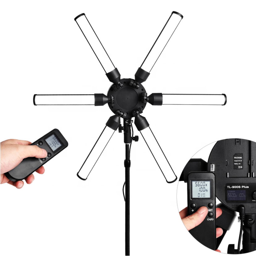 Studio Display Ring Shooting Light 26inch Six-arm Led Cinema Lighting