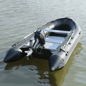 High Quality Aluminium Pvc Inflatable Floor Folding Pontoon Rubber Boat