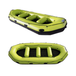 Inflatable Water Sport Person River Rafting Boat Yellow Rescue