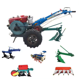 15hp walking tractor with accessories 