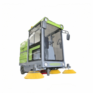 Ride On Street Road Sweeper Car Cleaning Machine
