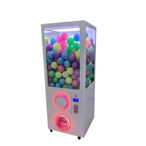 Easy Play 100 mm Large Gumball Capsule Vending Machine for Shopping Venues