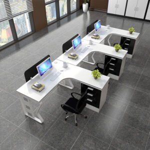 L‑Shaped Modern Office Desk