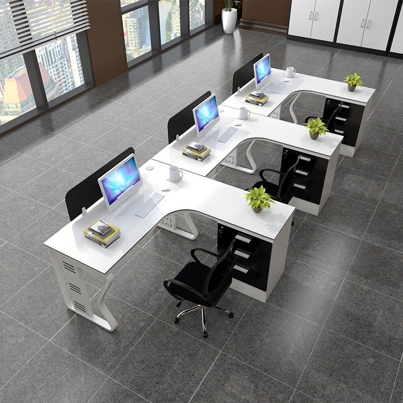 L‑Shaped Modern Office Desk