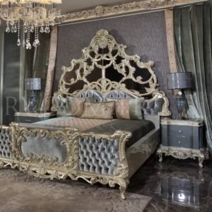 Wooden Antique Bedroom Suite Set