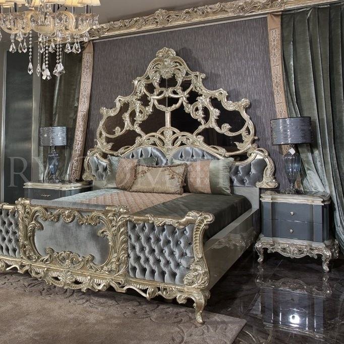 Wooden Antique Bedroom Suite Set