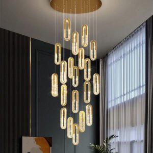 Gold Crystal Chandeliers