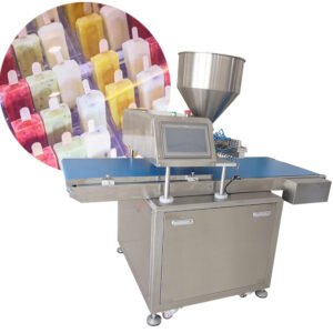 Automatic Stainless Steel Ice Lolly & Popsicle Maker with Stick Insertion and Nozzle Filling