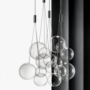 Glass Bubble Chandelier