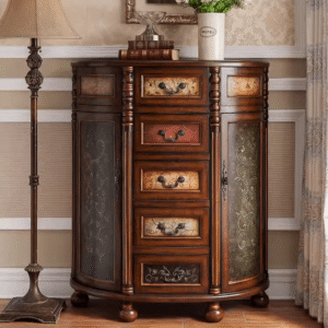 Vintage Wood Printing Living Factory Wholesale Furniture Solid Color Antique
