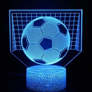Football Shape 3D Night Light