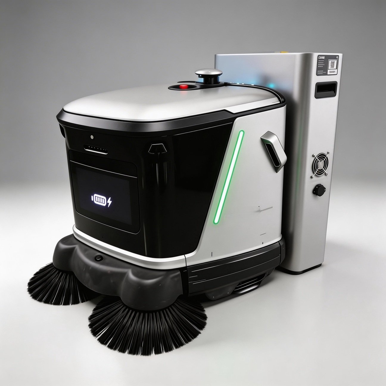 AI-Powered Cleaning Robot (High-Suction Autonomous Floor Cleaner)