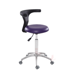 Ergonomic Swivel Stool with Backrest – Adjustable Height