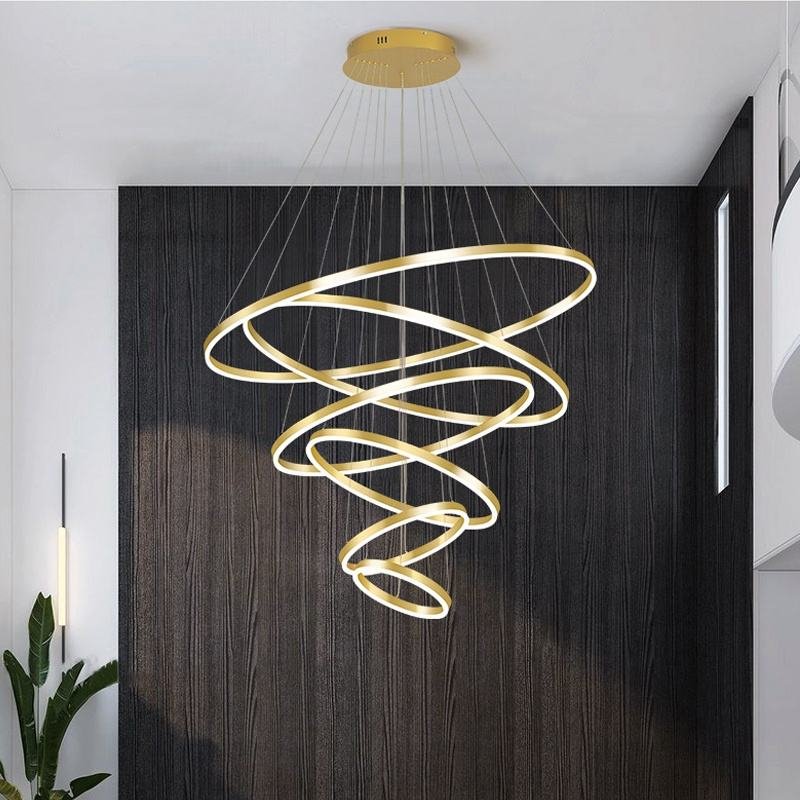 Ring Style Hanging Pendant Light