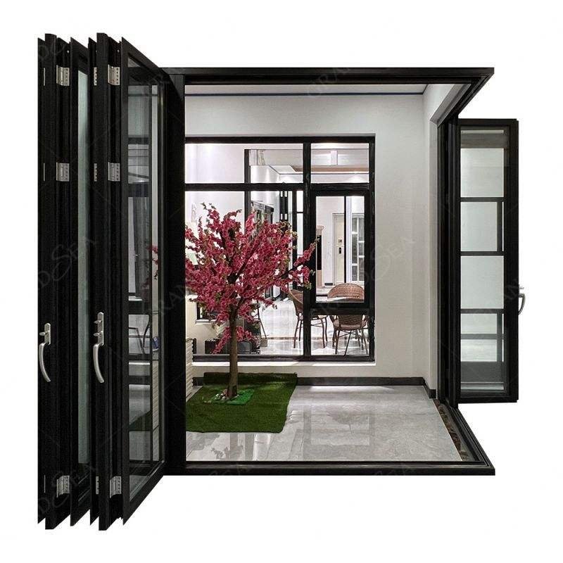 Mosquito Screen Sliding Patio Folding Glass Door – Not Including Handle