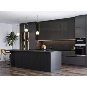 Stainless Steel Modern Kitchen Cabinet