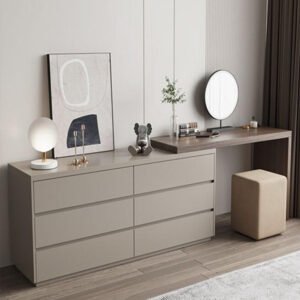 Nordic Wooden Dressing Table