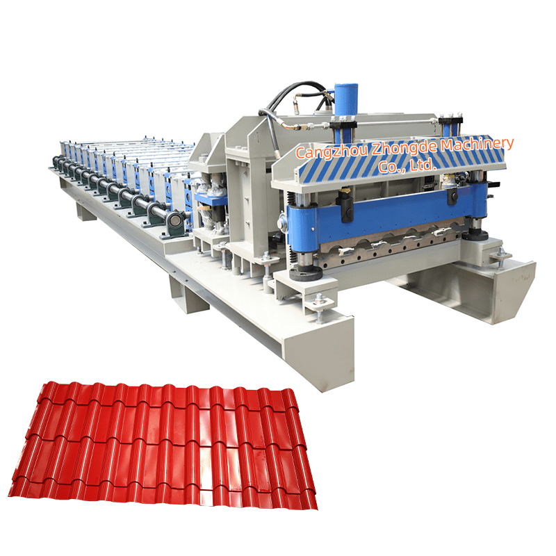 Glazed Roof Tile Forming Machine